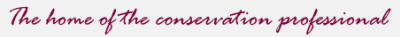 The home of the conservation professional logo