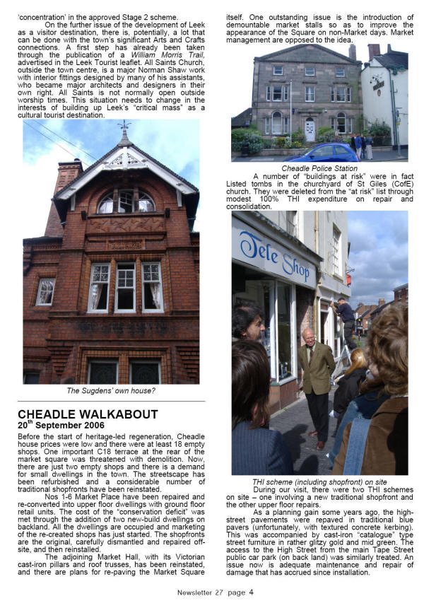 IHBC West Midlands Branch Newsletter, downloadable PDF avalible from West Midlands Branch page. 