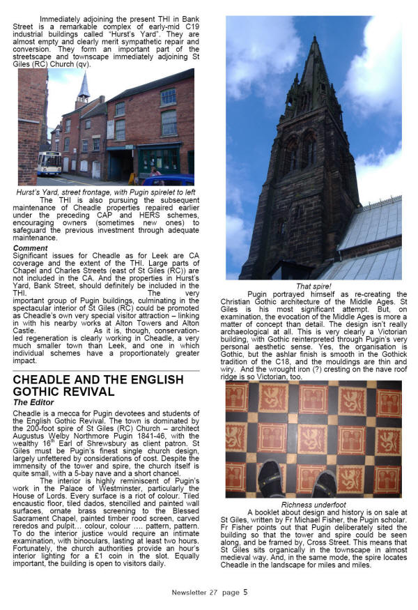 IHBC West Midlands Branch Newsletter, downloadable PDF avalible from West Midlands Branch page. 