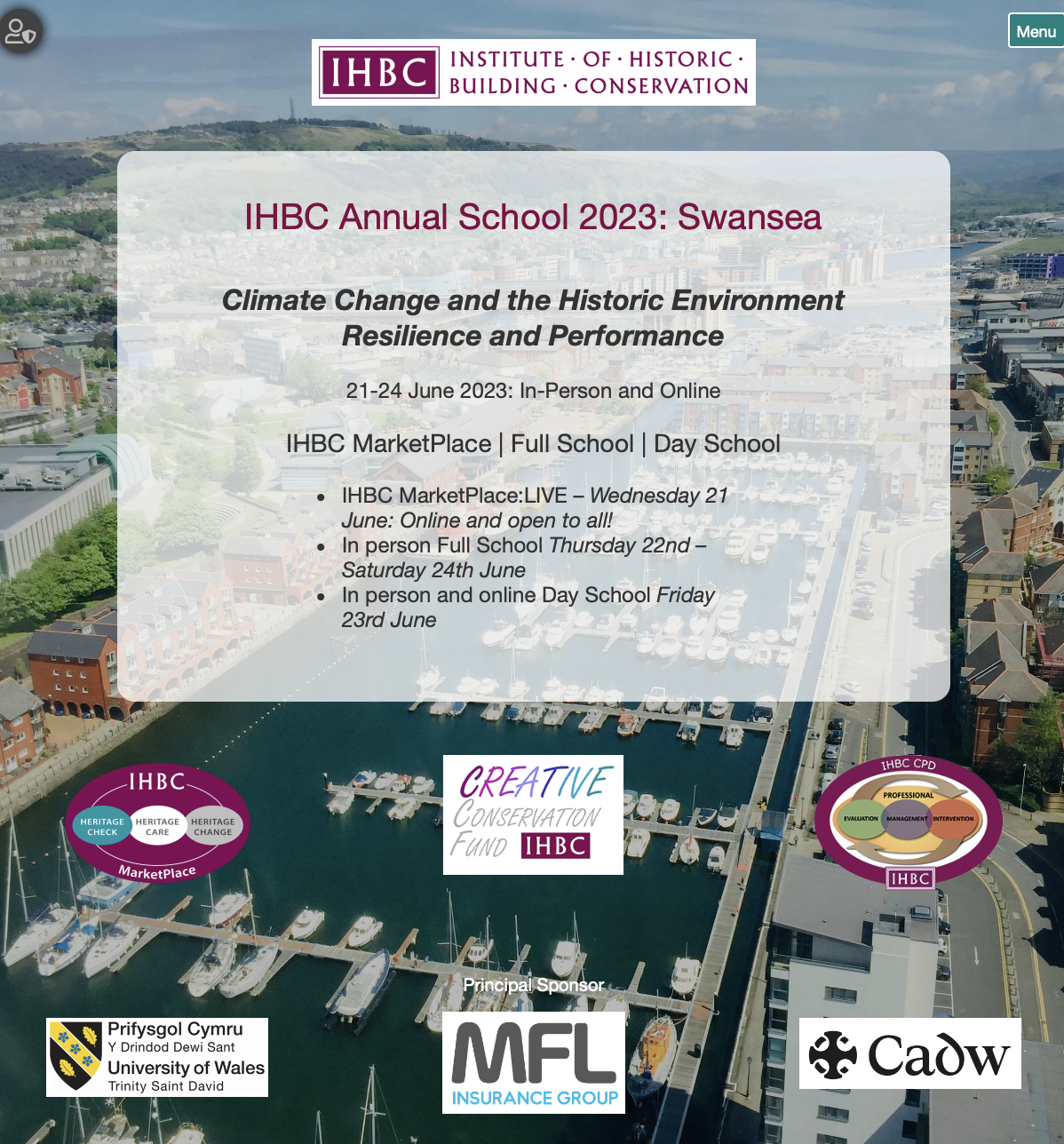 IHBC Annual School 2023 - Swansea