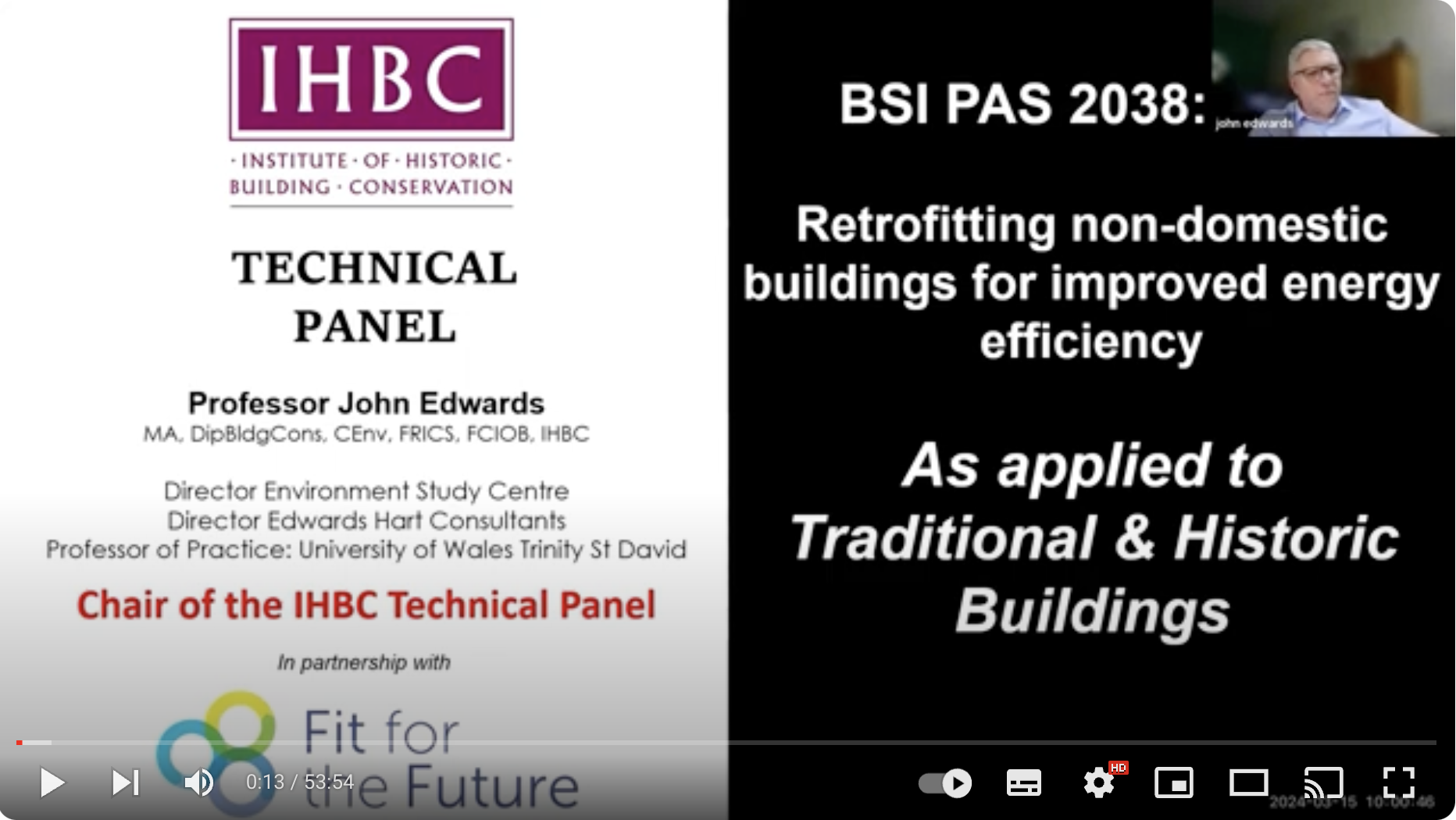 Applying BSI’s PAS 2038 Retrofit of Heritage & Traditional Non-Domestic Buildings