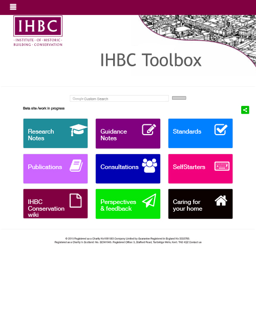 IHBC Toolbox