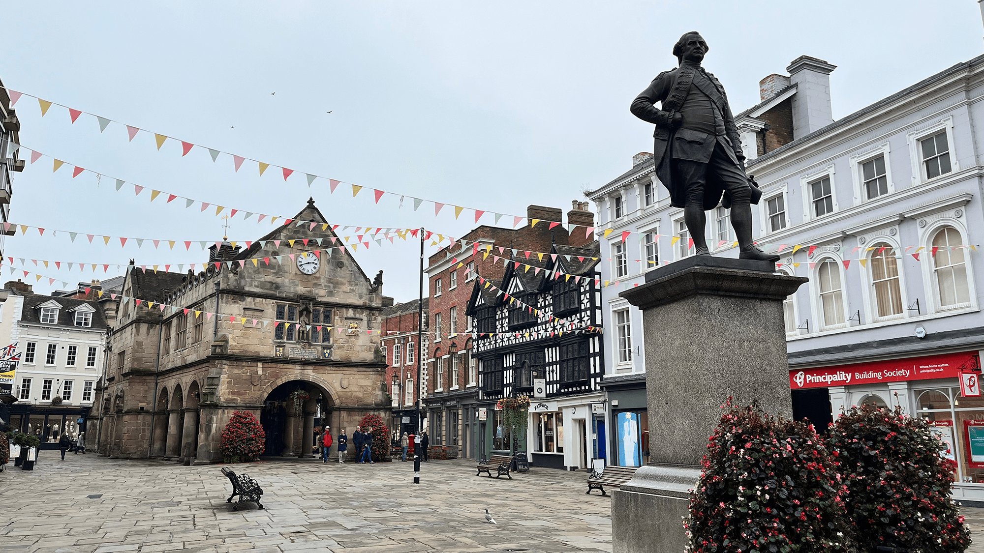 Old market Hall, Shrewsbury